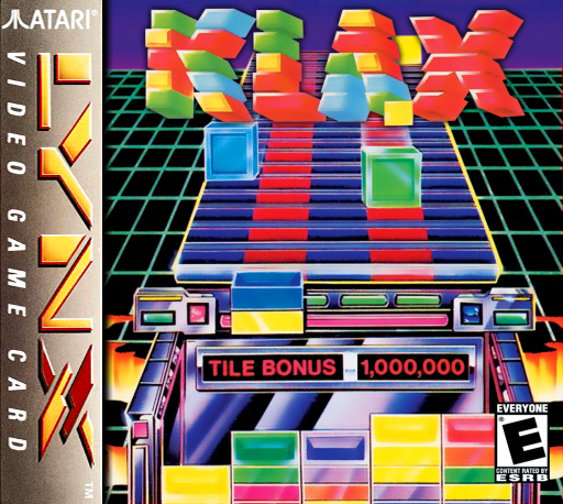 Klax (USA, Europe) Lynx Game Cover